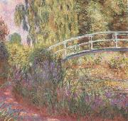 Claude Monet Japanese Bridge USA oil painting artist